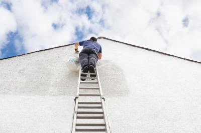 Peinture extérieure à Bouzin — façades et ravalement
